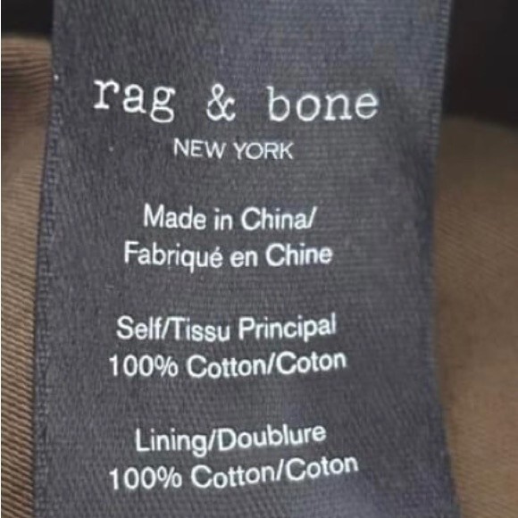 EUC Rag & Bone Joggers Olive Green Pants Sz 25 - Picture 5 of 5